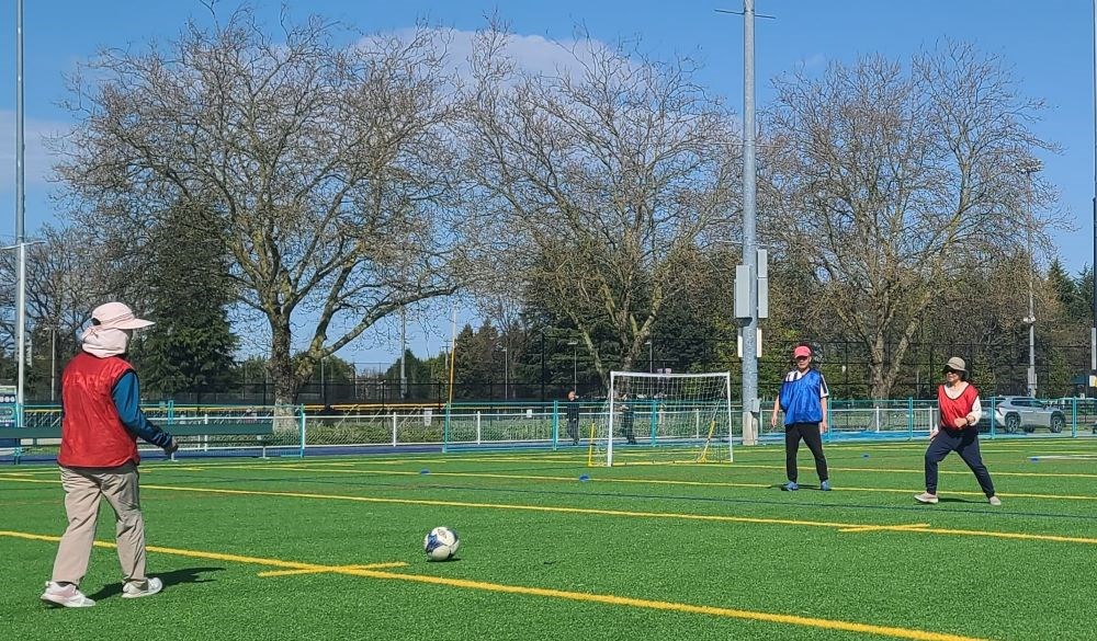 Richmond United FC 55+ Seniors Walking Soccer wraps up for April, to reset in June